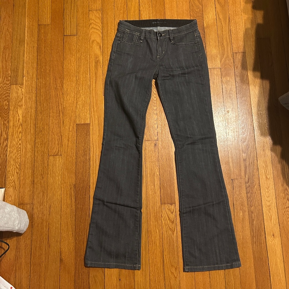 BCBGMaxAzria Agnes Lava Black Bootcut Jeans Women’s 26